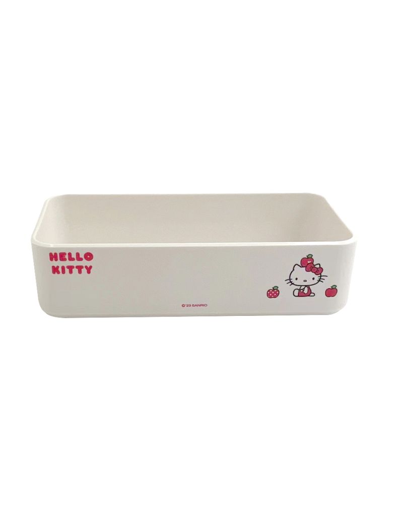 Hello Kitty Apple Collection Stackable Storage Box for Small Items (M)