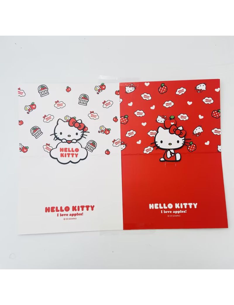 Hello Kitty Apple Season Series 3D Greeting Card (2 Assorted Models) PDQ