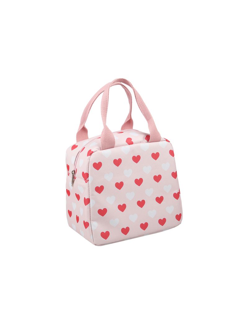 Pink Romance Heart Series Lunch Bag