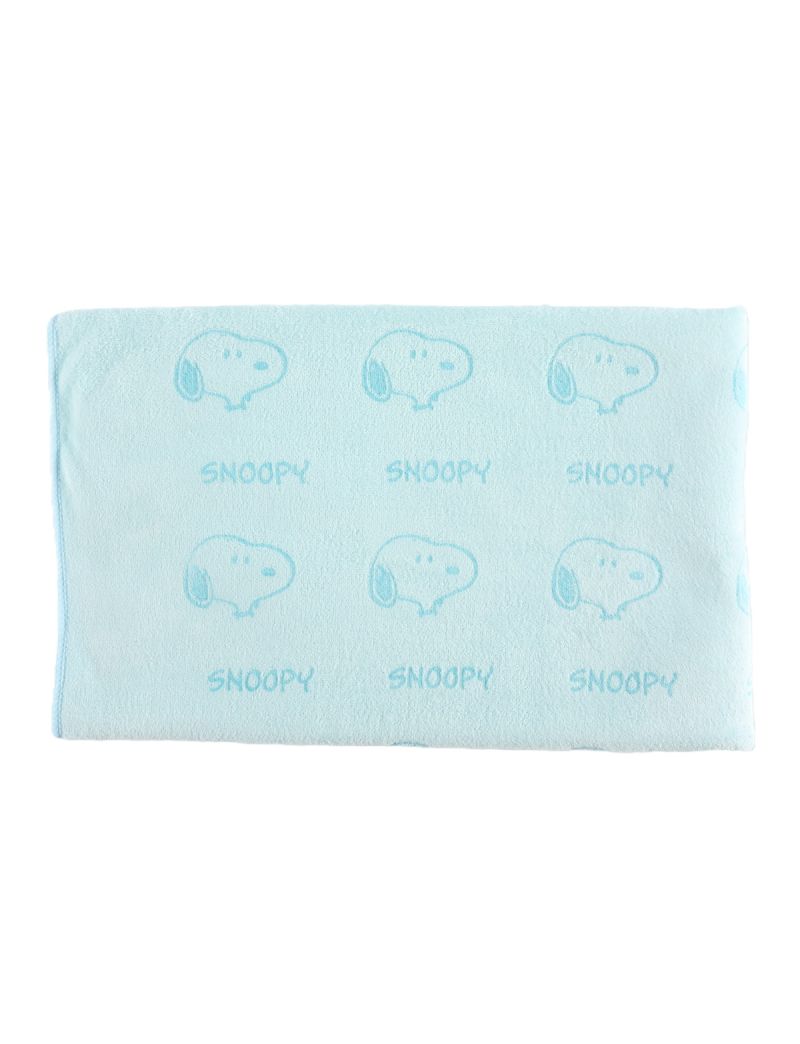 Snoopy Blue Bath Towel