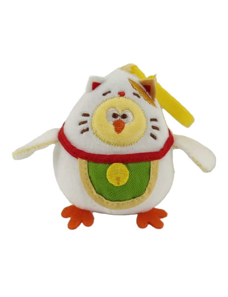 Dundun Series Wealth Chicken 3.5 Inch Plush Pendant