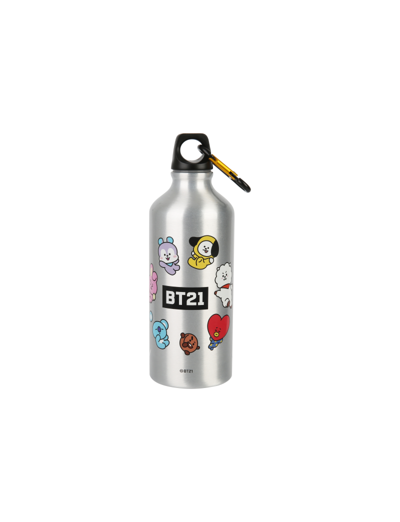 BT21 Collection Aluminium Bottle With Handle 640ml