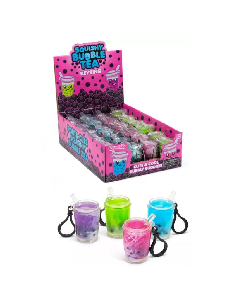 Scrunchems Bubble Tea Keychain (Assorted Colours)