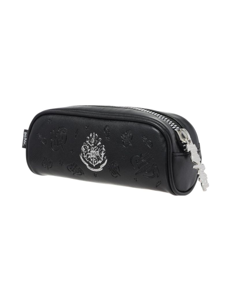 Harry Potter Black Embossed Gold Stampig Stationery Case