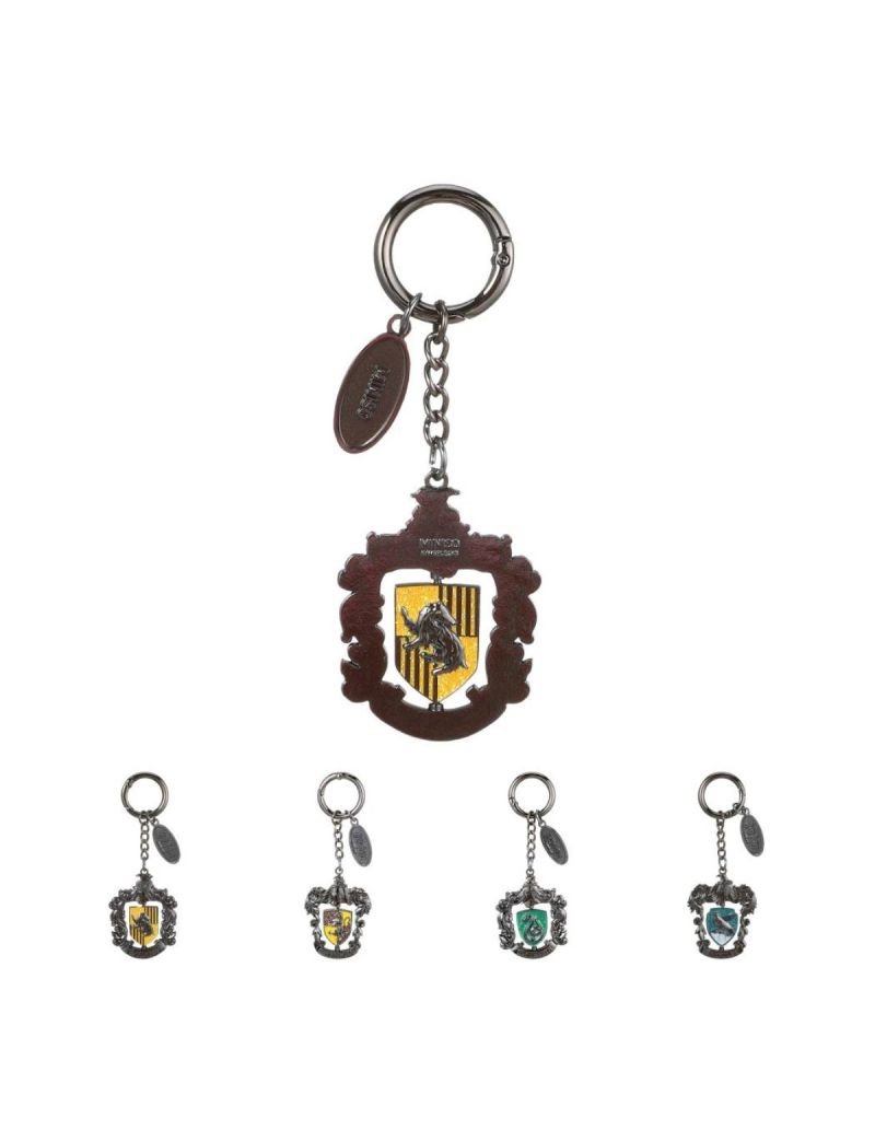 Harry Potter School Rotatory Metal Keychain