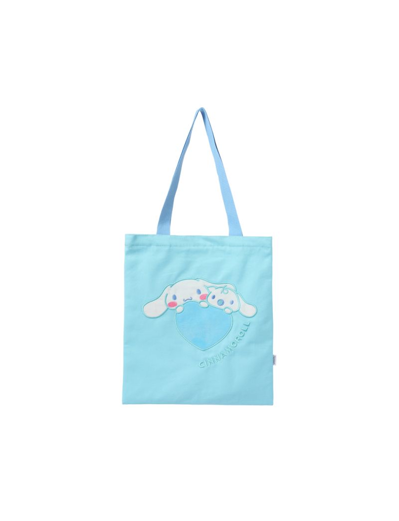 Sanrio Cinnamoroll Heart Plush Shopping Bag 