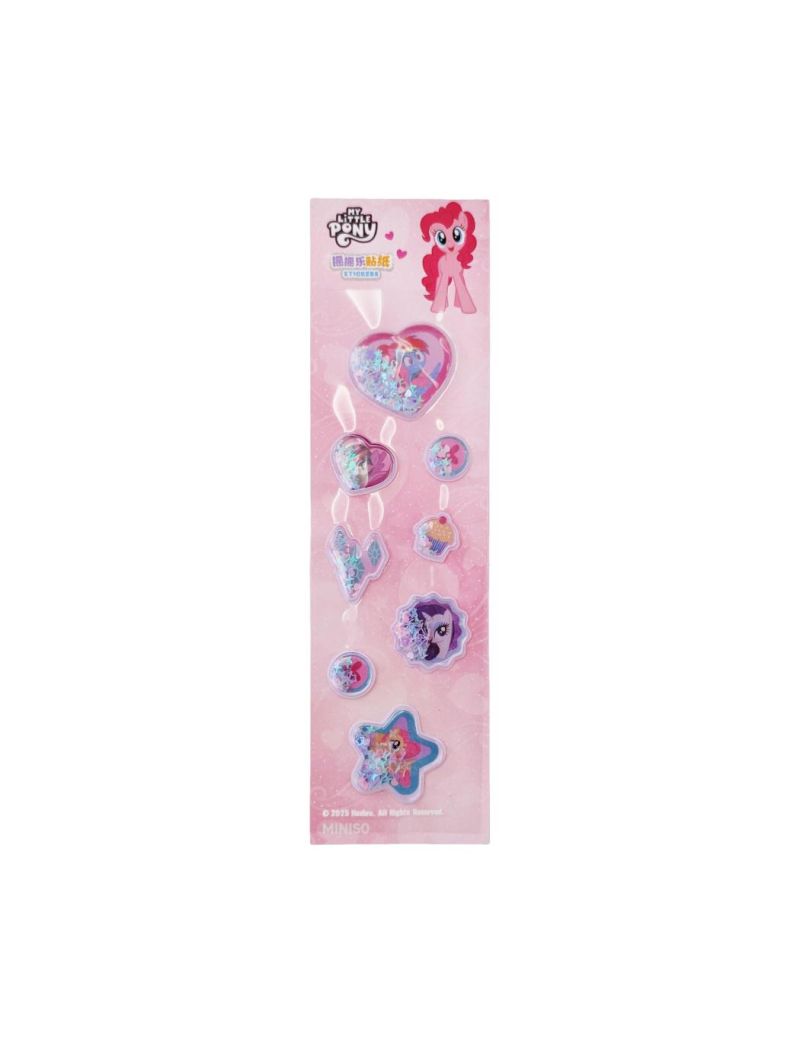 My Little Pony Glitter Shaking Stickers Pink