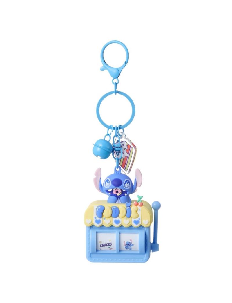 Disney Stitch Dinner Party Collection Slot Machine Keychain