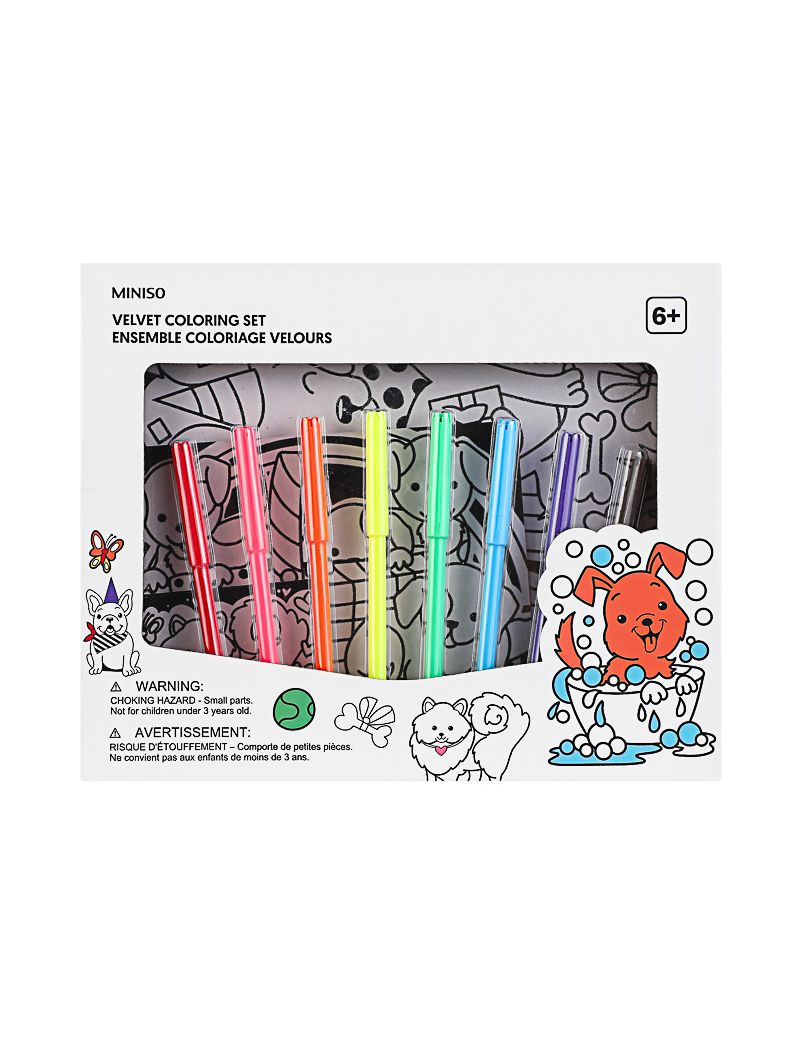 Velvet Art Set - Dog