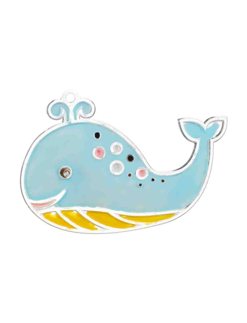 Whale Colouring Suncatcher 