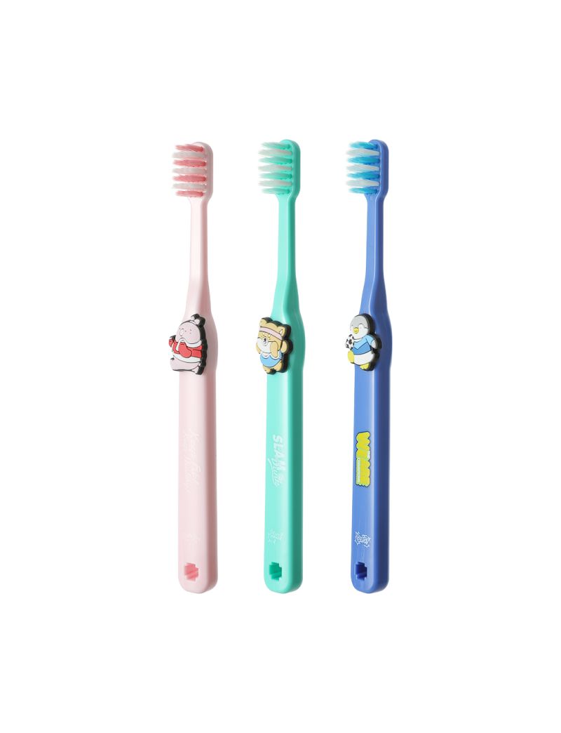 Mini Family Sports Character Toothbrush 3 Pack