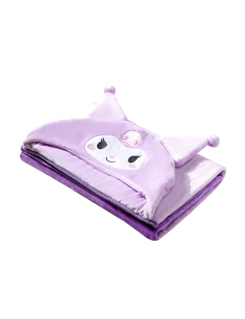 Sanrio Kuromi Hooded Blanket