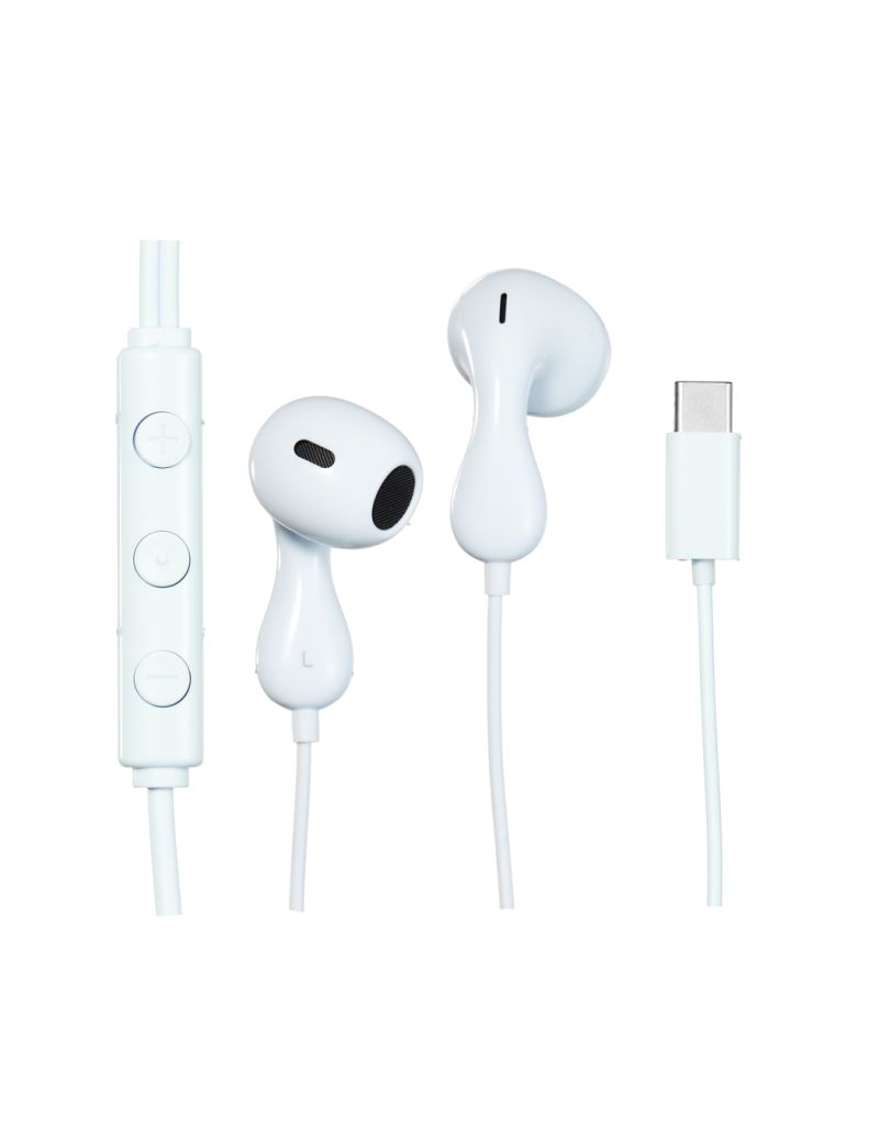 Elegance Series Type-C In-Ear Earphones Blue