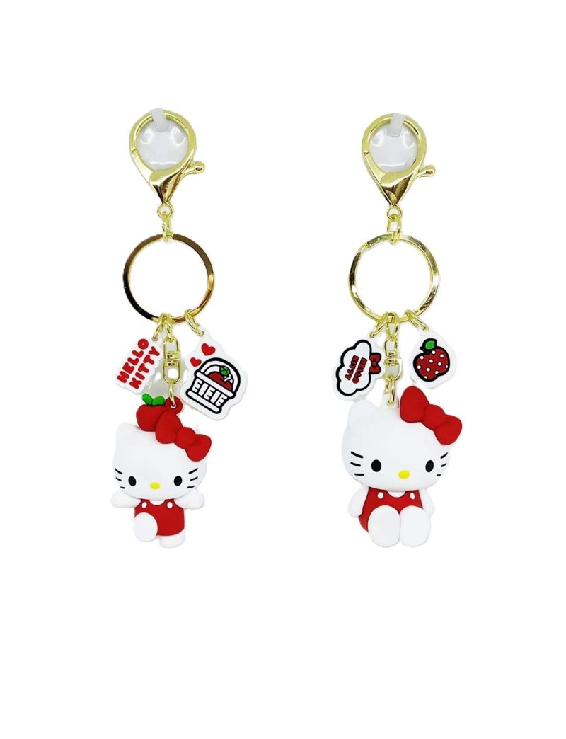 Sanrio Hello Kitty Apple Collection PVC Keychain