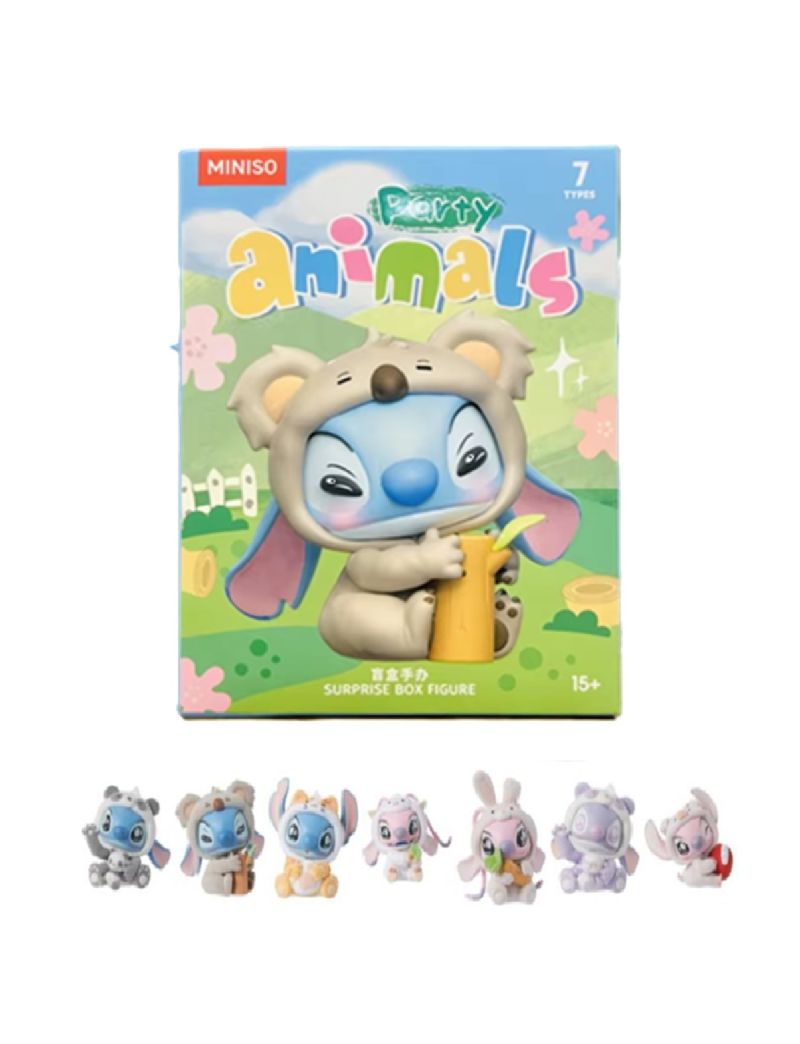 Disney Lilo & Stitch Collection Animal Party Figure Surprise Blind Box 