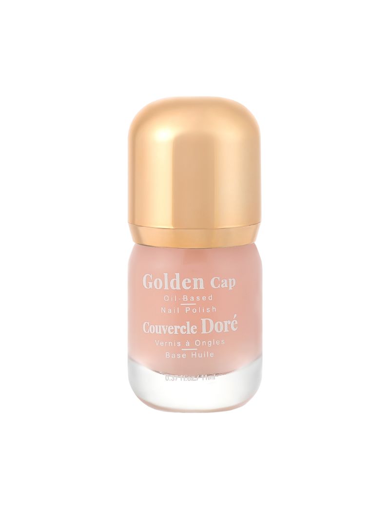 MINISO Golden Cap Oil-Based Nail Polish 11ml Calcium Base Coat Shade 03