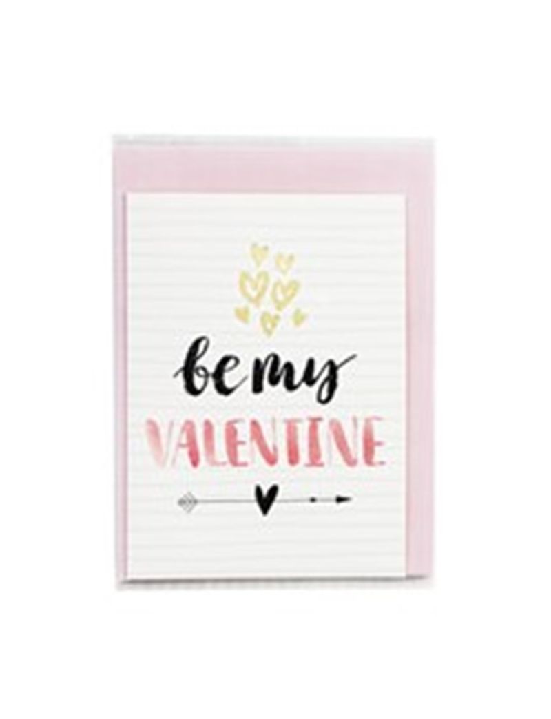 Happy Valentine's Day Be My Valentine Card