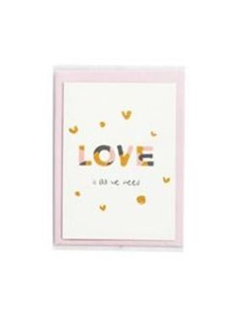 Happy Valentine's Day Love Is All We Need Card