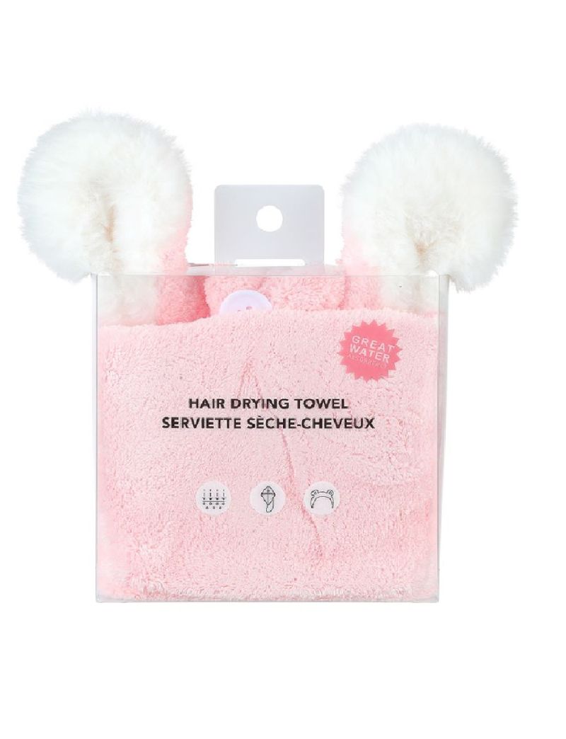 Bunny Ears Hair Drying Towel