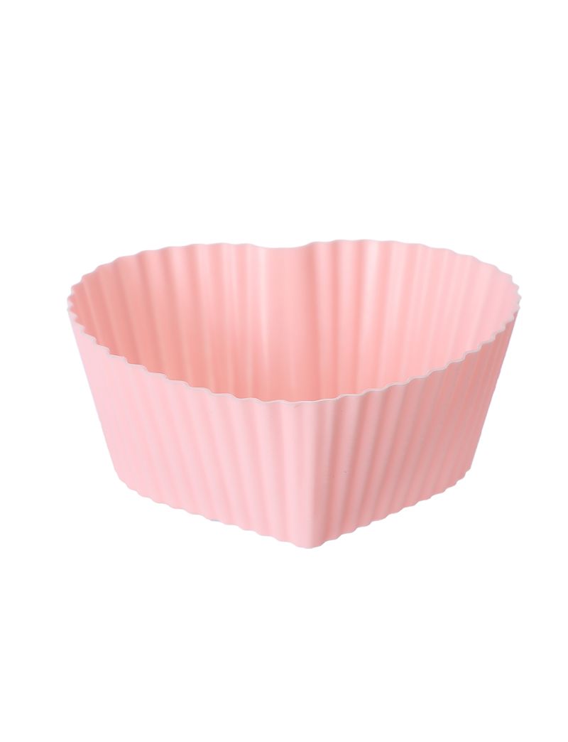 Cupcake Baking Cups (Heart, Pink)