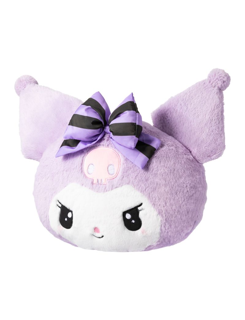 Sanrio Kuromi Purple 40cm Head Shaped Pillow