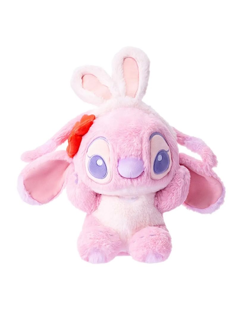 Disney Lilo & Stitch 11 Inch Costume Changing Angel Bunny Plush Soft Toy 