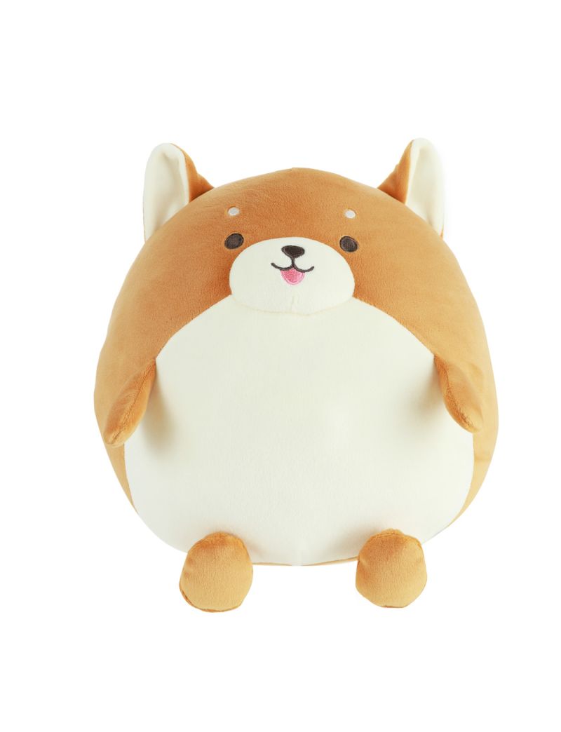 Chunky Series 12 Inch Round Plush Soft Toy Shiba Inu