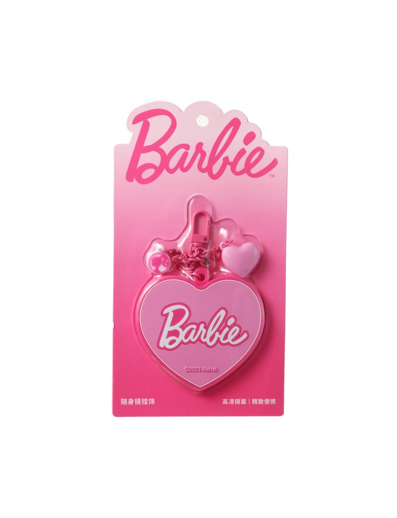 Barbie Collection Heart Compact Mirror