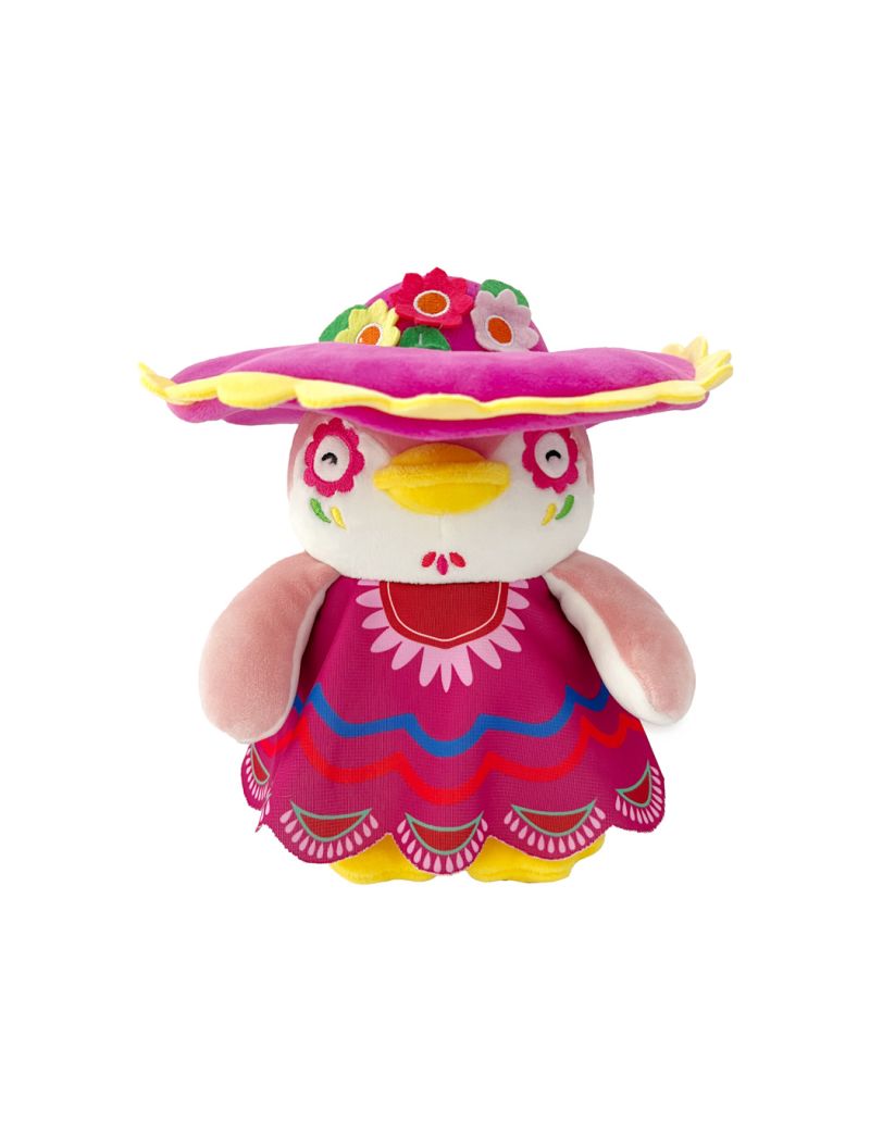 City Pen Explores The World Series Mexico Female 9 Inch Penguin Plush Soft Toy