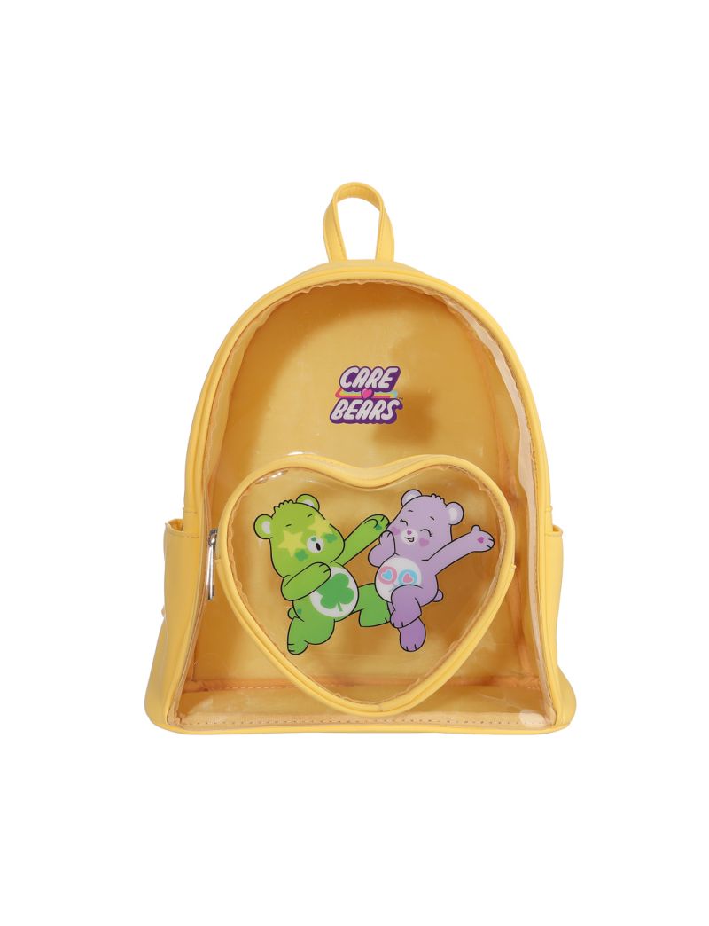 Care Bears Collection Yellow Candy Transparent Backpack