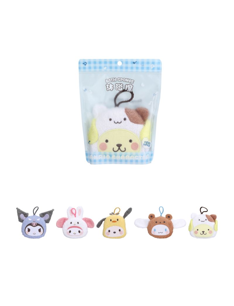 Sanrio Characters Bath Sponge (Assorted Characters)