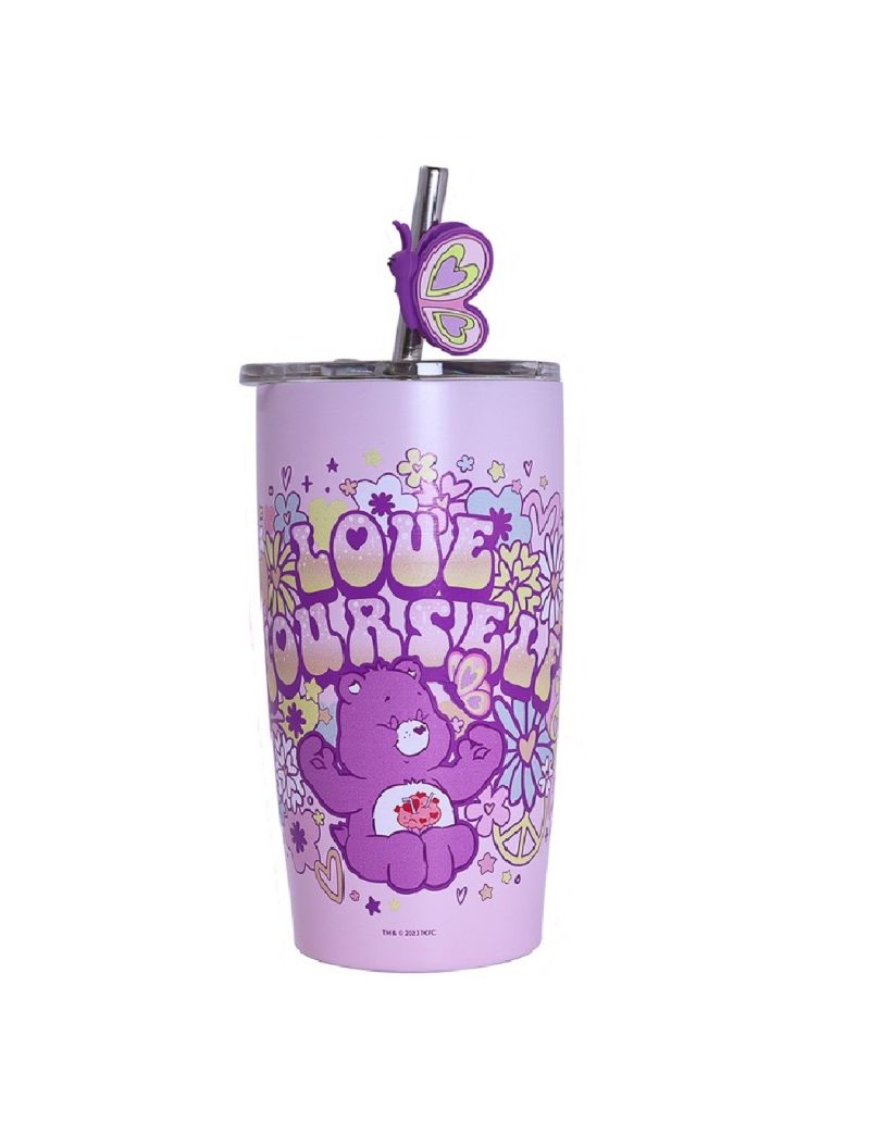 Care Bears Collection Steel Tumbler With Straw 530ml
