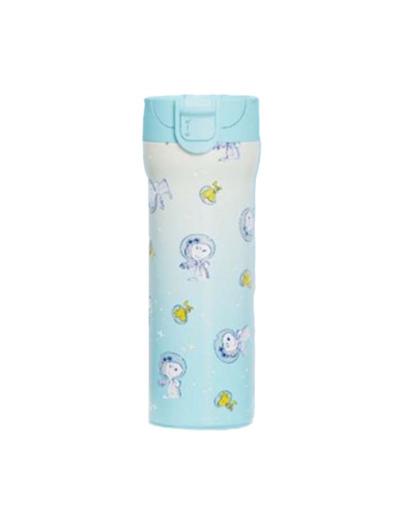 Snoopy The Little Space Explorer Collection Flip Lid Insulated Bottle 420ml