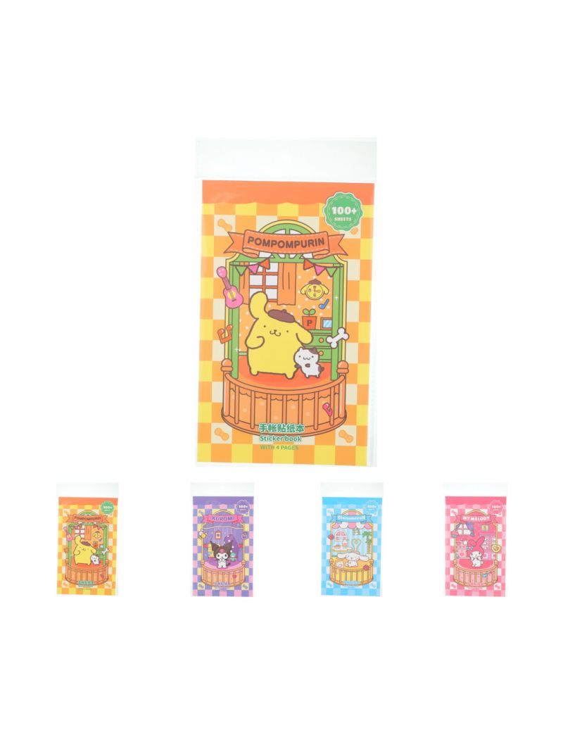 Sanrio Characters House Collection Big Sticker Book