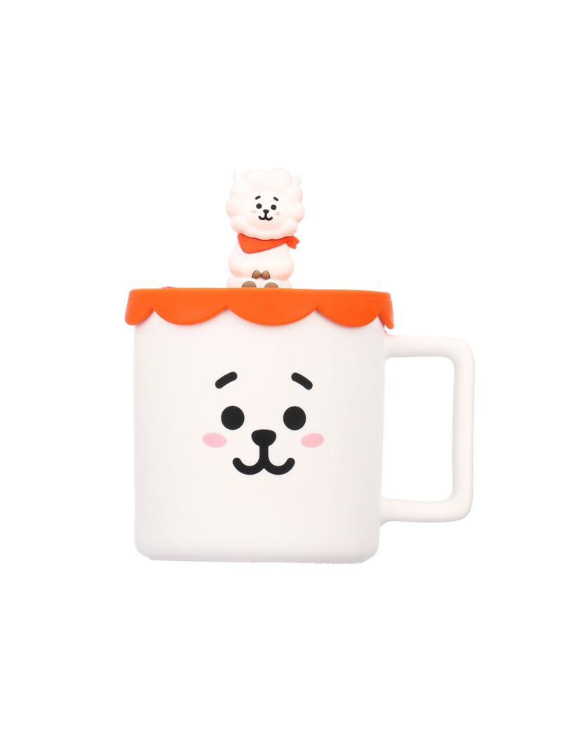 BT21 Collection RJ 425ml Ceramic Cup with Silicone Lid