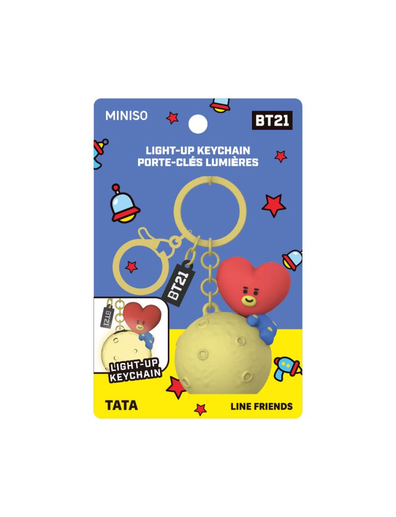 BT21 Collection Tata Light Up Keychain