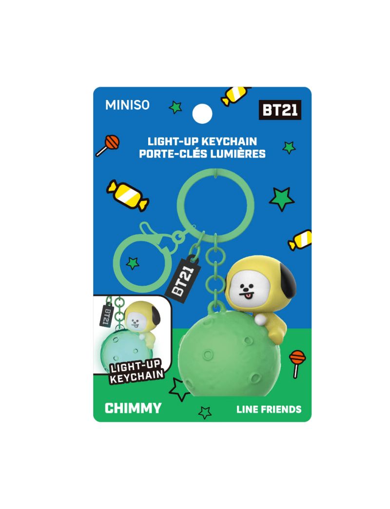 BT21 Collection Chimmy Light Up Keychain