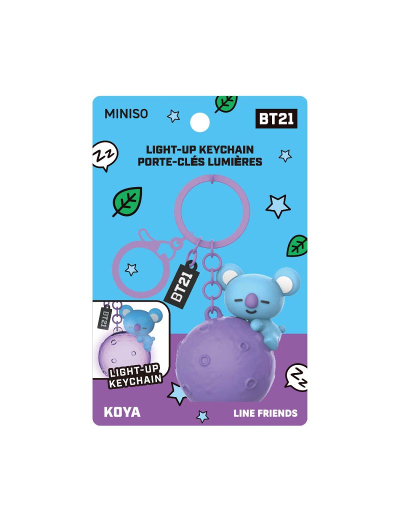 BT21 Collection Koya Light Up Keychain