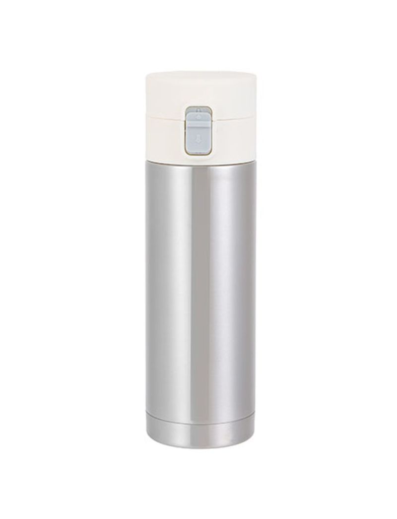 MINISO Stainless Steel Silver Vacuum Bottle