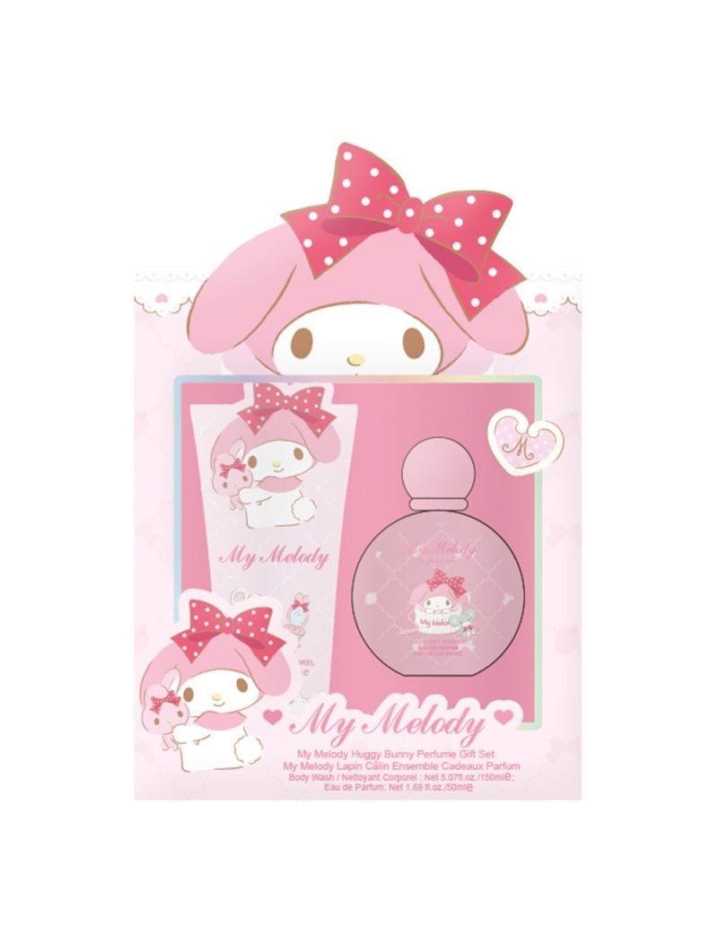 Sanrio My Melody Huggy Bunny 50ml Perfume & Body Wash Gift Set