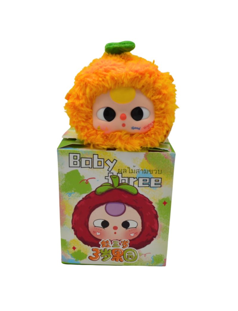 Baby Three Big Cute Vinyl Face Plush Pendant Blind Box