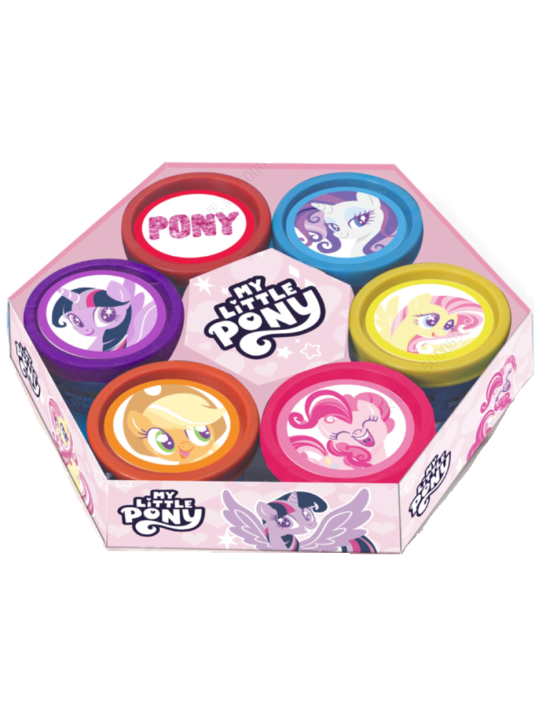 My Little Pony Collection 6 Colour Modeling Clay 