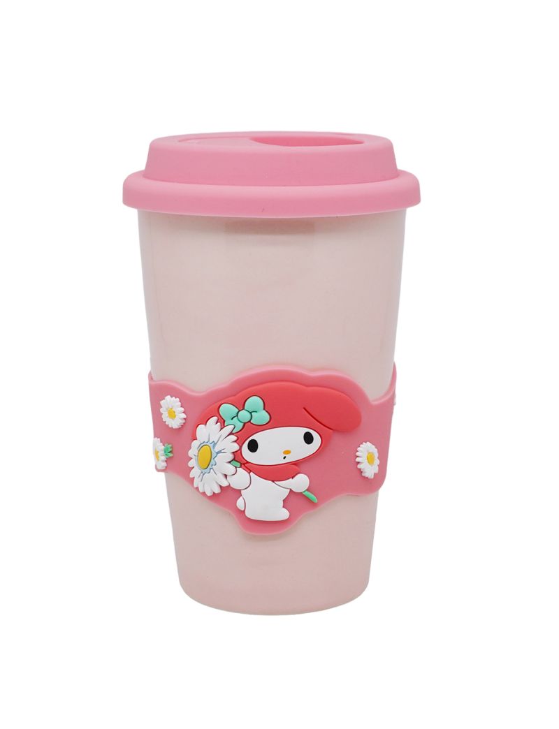 Sanrio My Melody Ceramic Tumbler with Lid and Sleeve 400ml My Melody