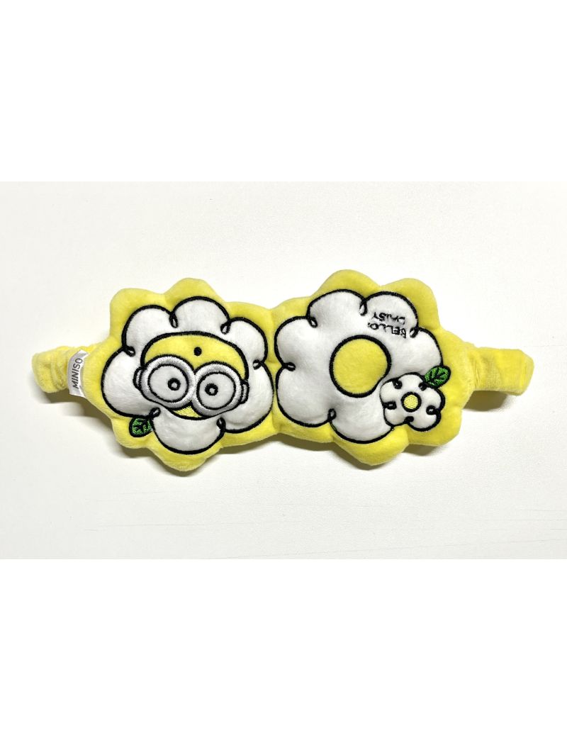 Daisy Minions Collection Plush Sleep Mask (Yellow)