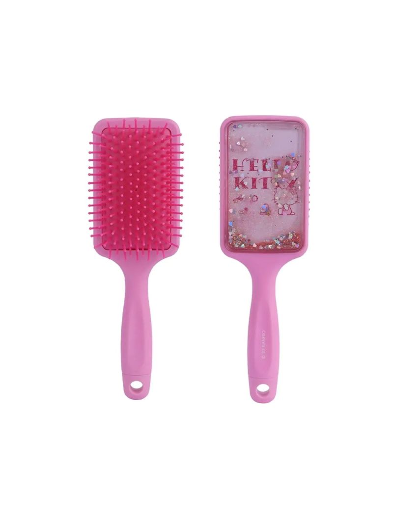 Sanrio Hello Kitty Beauty Diary Series Square Paddle Brush