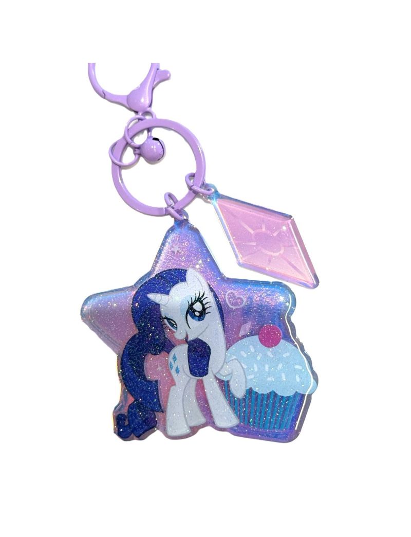 My Little Pony Rarity Acrylic Keychain