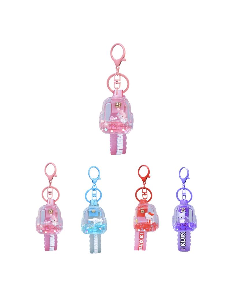 Sanrio Characters Liquid Backpack Keychain (Assorted Characters)