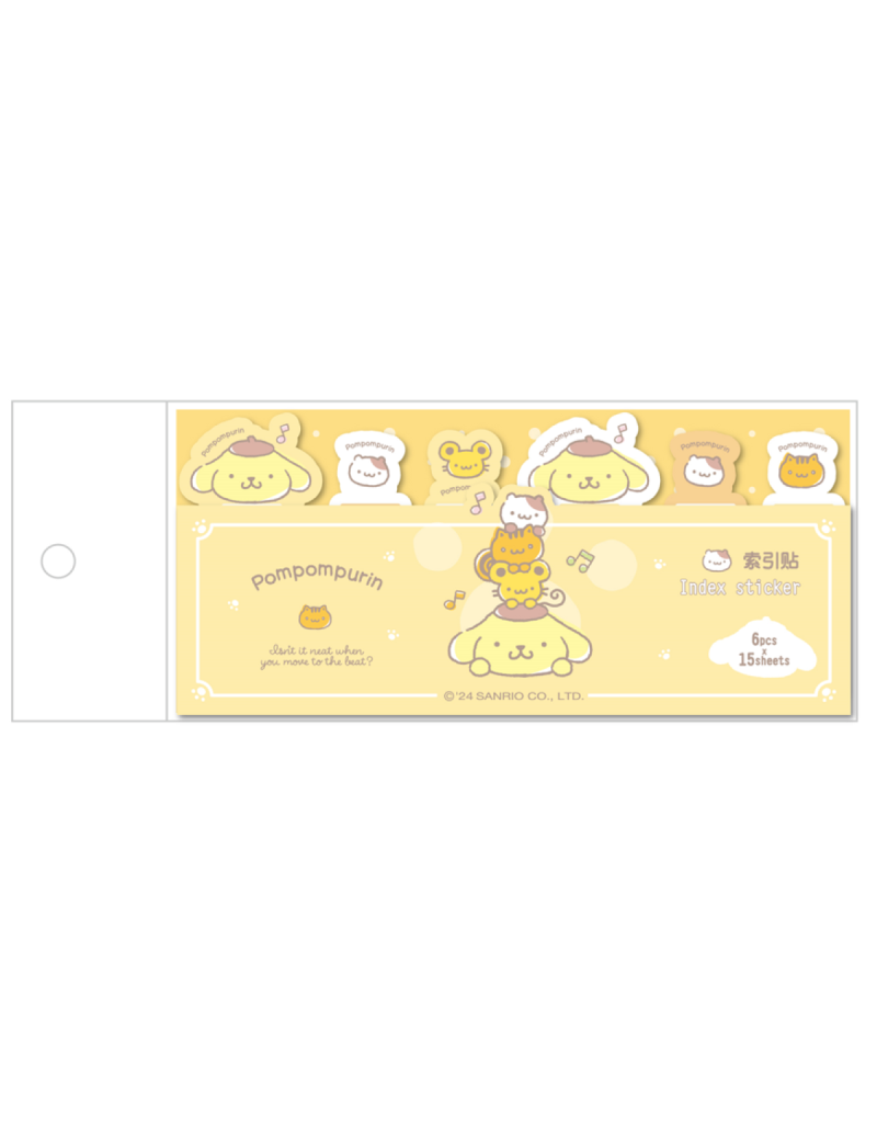 Sanrio Pompomurin Stacking Fun Collection Sticky Notes 