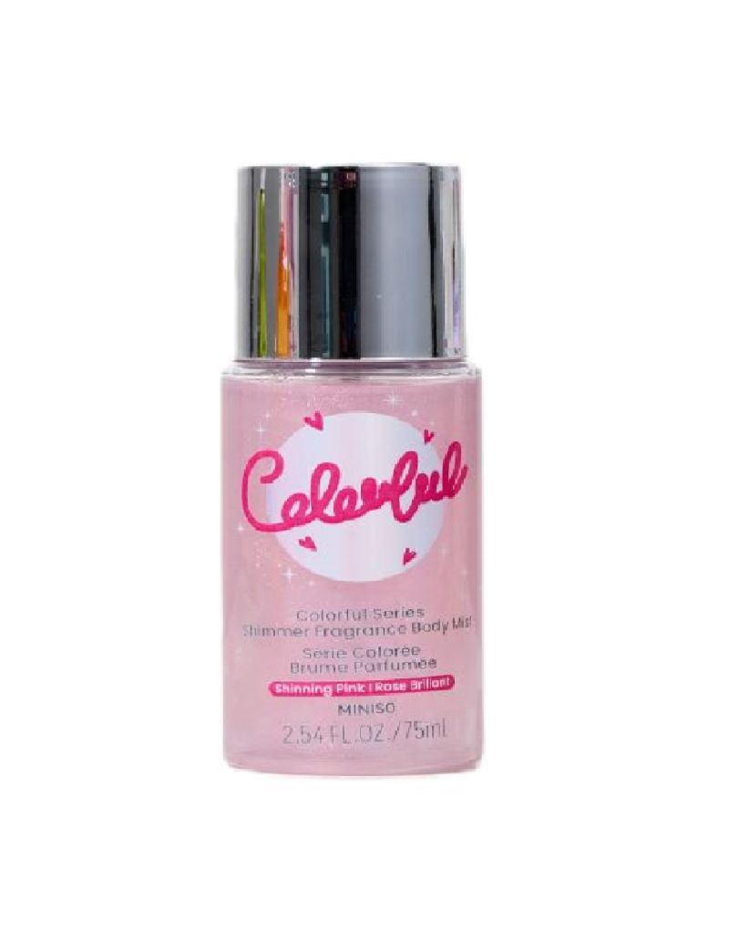 Colourful Series Shimmer Fragrance Body Mist Shining Pink 75ml