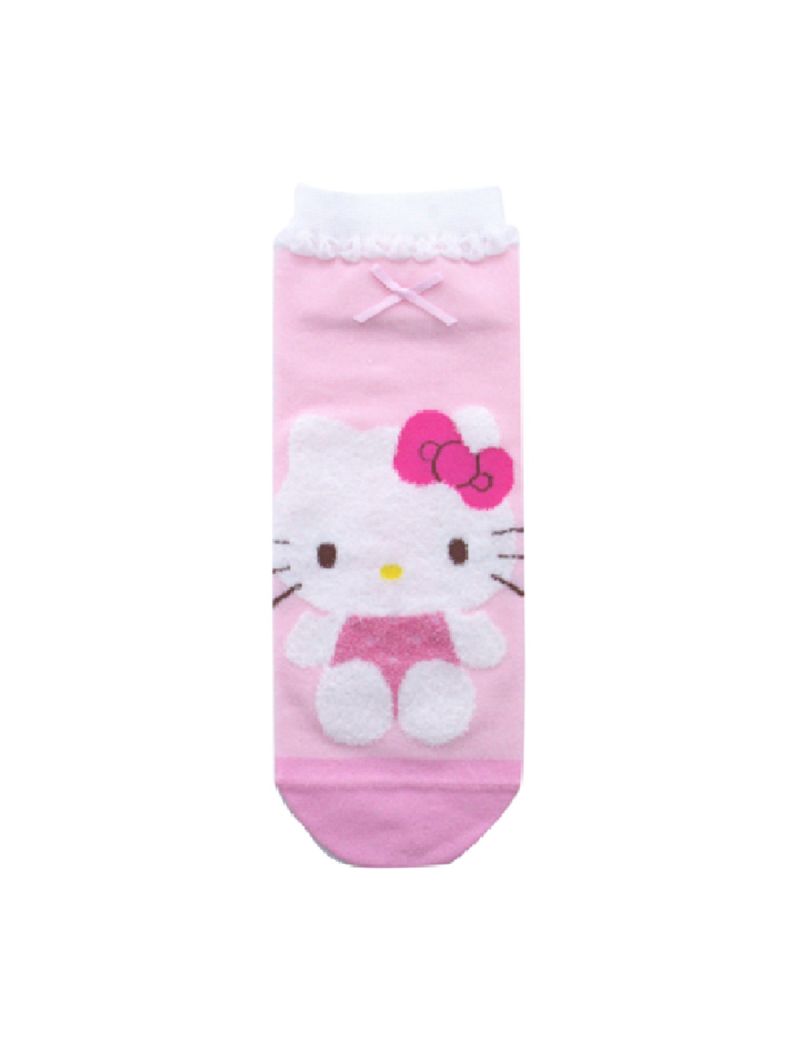 Sanrio Hello Kitty Pink Collection 3 Pairs Ankle Socks